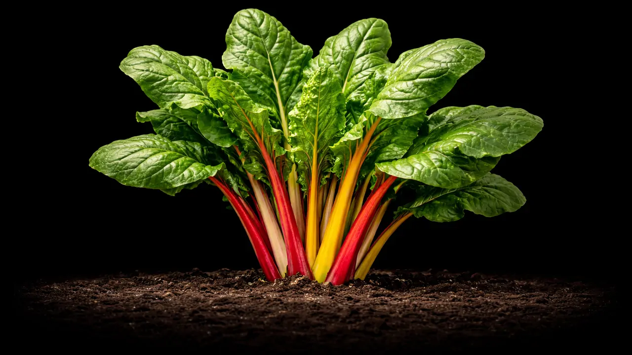Swiss Chard — the star of Garlicky Swiss Chard with White Beans and Fried Eggs