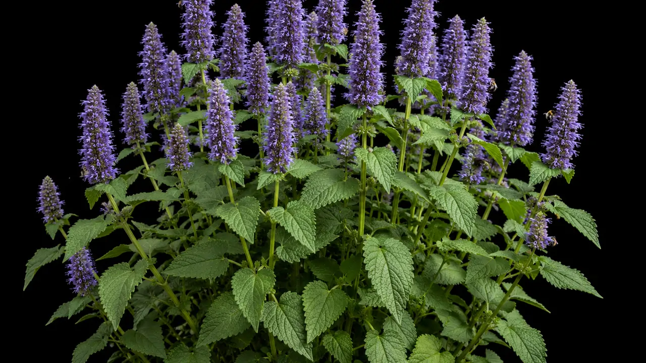 Anise Hyssop — the star of Dried Garden Tea Blend