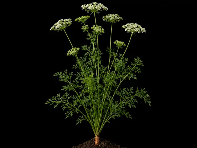 Carrot: Flowering